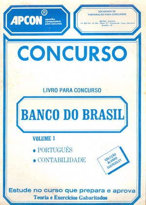 Concurso - Banco do Brasil - Volume I