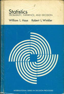 Statistics - Probability, Inference and Decision