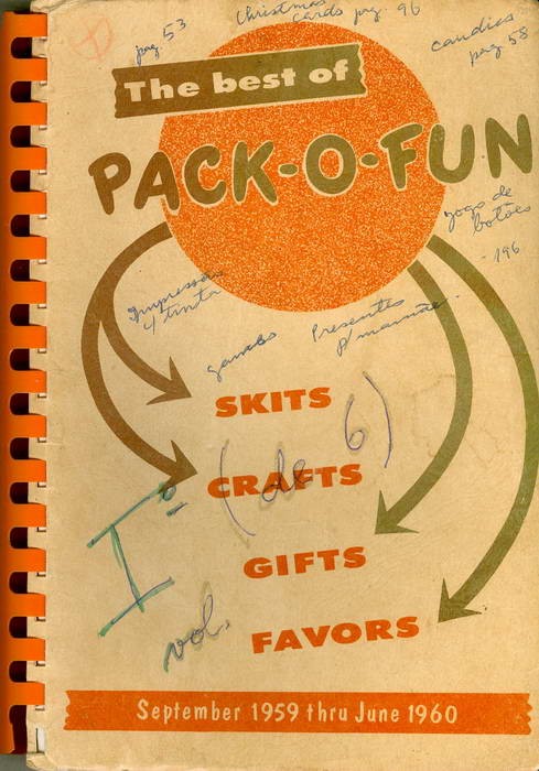 The Best Of Pack-O-Fun - The Only Scrap-Craft Magazine - September 1959 - June 1960