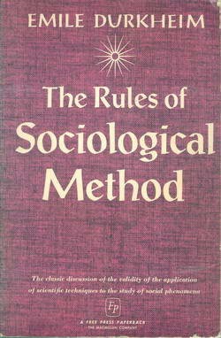 The Rules of Sociological Method