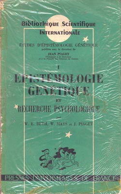 Épistémologie Génétique et Recherche Psychologique