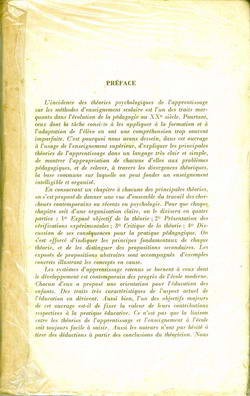 Les Théories de L'Apprentissage - 1ª parte