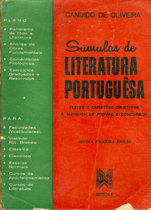 Súmulas de Literatura Portuguêsa