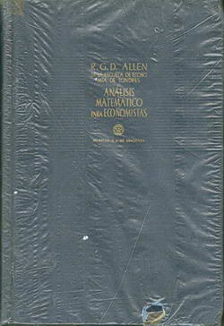 Análisis Matemático para Economistas