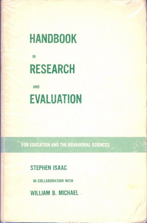 Handbook in Research and Evaluation