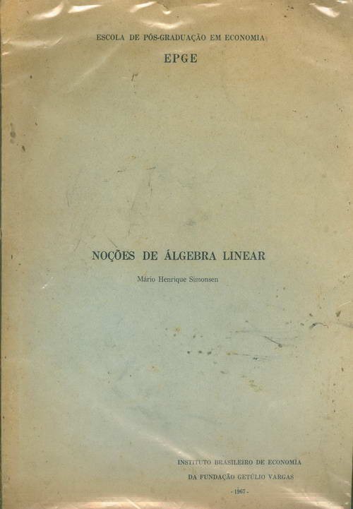 Noções de Álgebra Linear