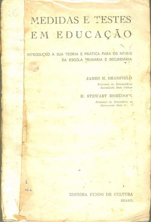 Medidas e Testes em Educação