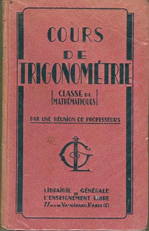Cours de Trigonométrie - Classe de Mathématiques