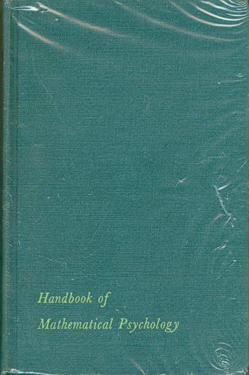 Handbook of Mathematical Psychology - Volume III