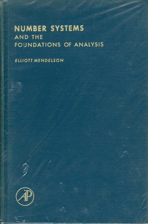 Number Systems and The Foundations of Analysis
