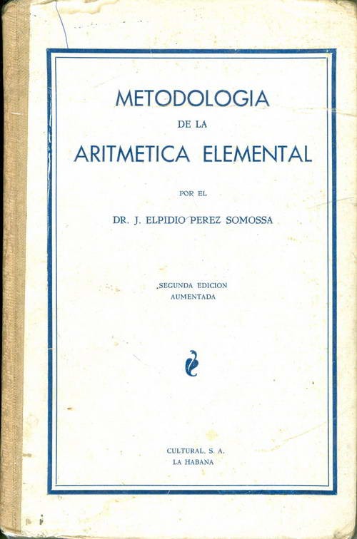 Metodologia de La Aritmetica Elemental