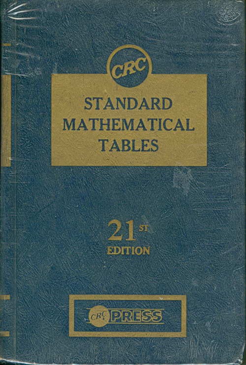 Standard Mathematical Tables