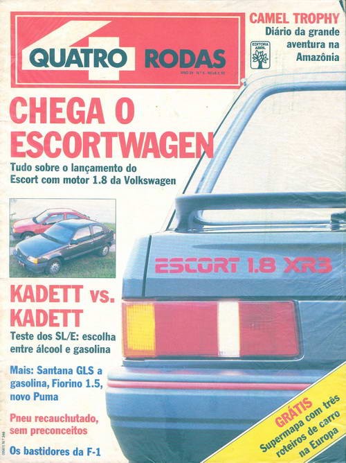 Quatro Rodas - Edição 346 - Maio 1989