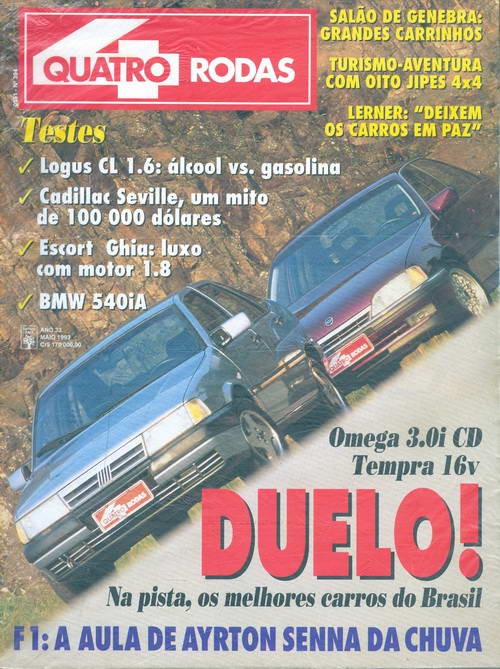 Quatro Rodas - Edição 394 - Maio 1993