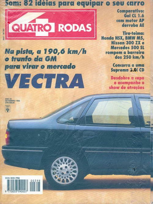 Quatro Rodas - Edição 398 - Setembro 1993