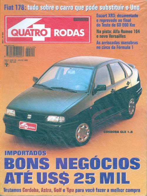 Quatro Rodas - Edição 420 - Julho 1995