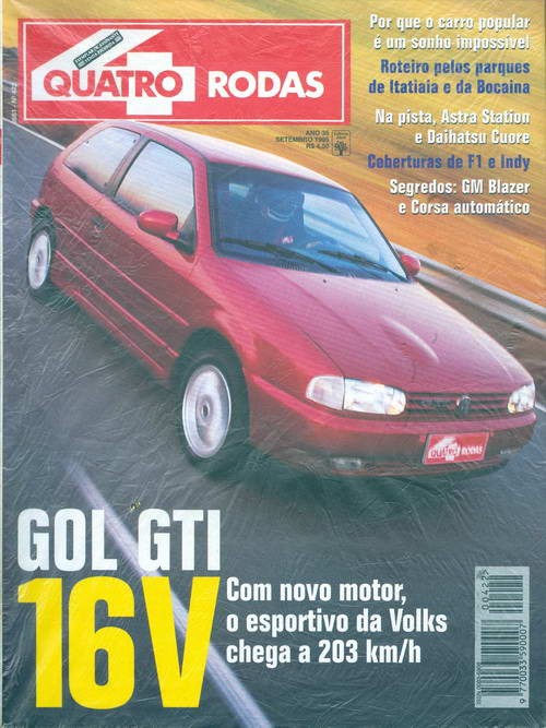 Quatro Rodas - Edição 422 - Setembro 1995