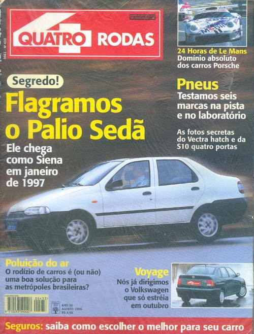 Quatro Rodas - Edição 433 - Agosto 1996