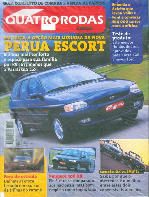 Quatro Rodas - Edição 438 - Janeiro 1997