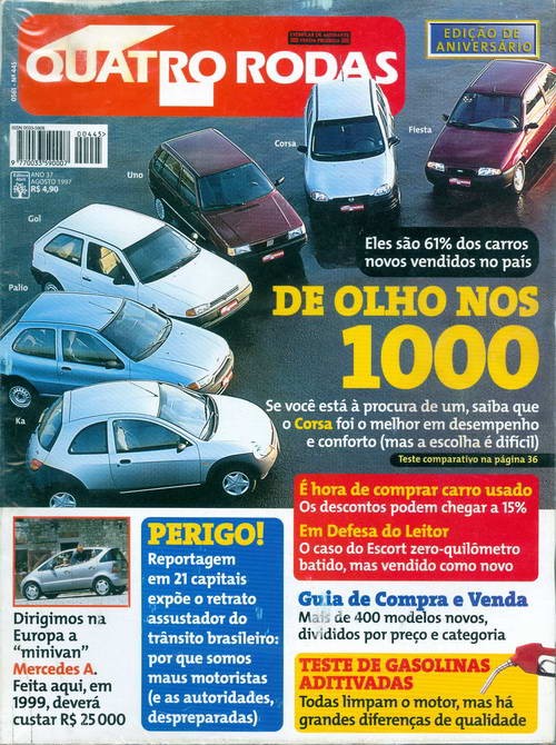 Quatro Rodas - Edição 445 - Agosto 1997