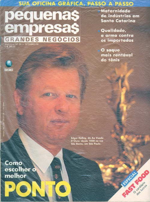 Pequenas Empresas Grandes Negócios - Edição 20 - Setembro 1990
