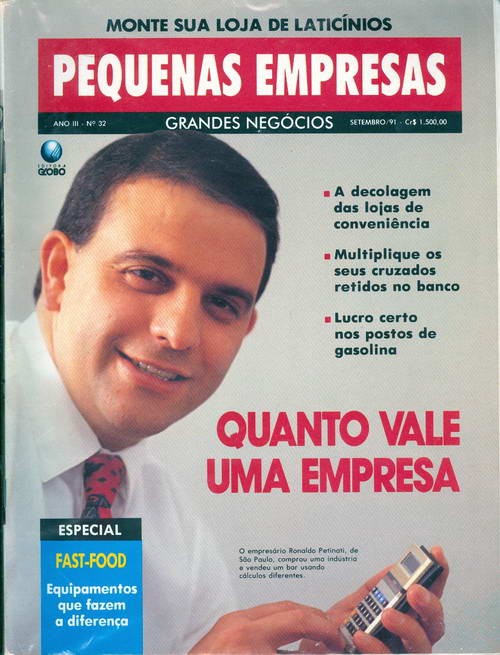Pequenas Empresas Grandes Negócios - Edição 32 - Setembro 1991