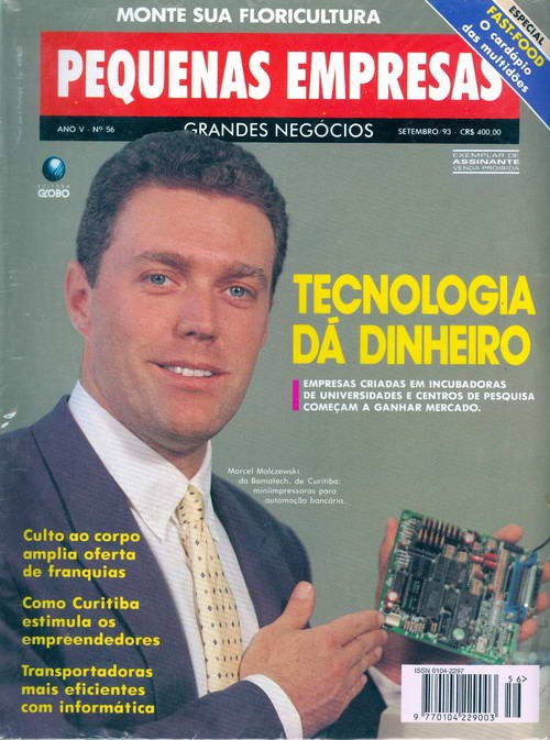Pequenas Empresas Grandes Negócios - Edição 56 -  Setembro 1993