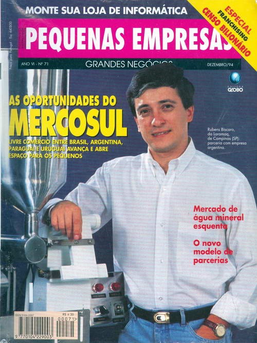 Pequenas Empresas Grandes Negócios - Edição 71 -  Dezembro 1994