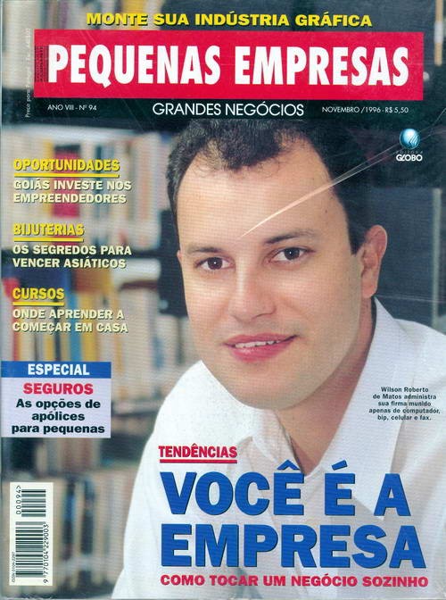 Pequenas Empresas Grandes Negócios - Edição 94 -  Novembro 1996
