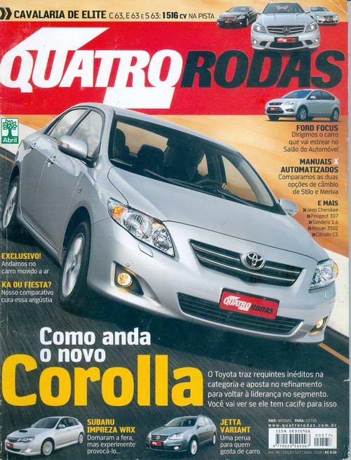Quatro Rodas - Edição 577 - Abril 2008