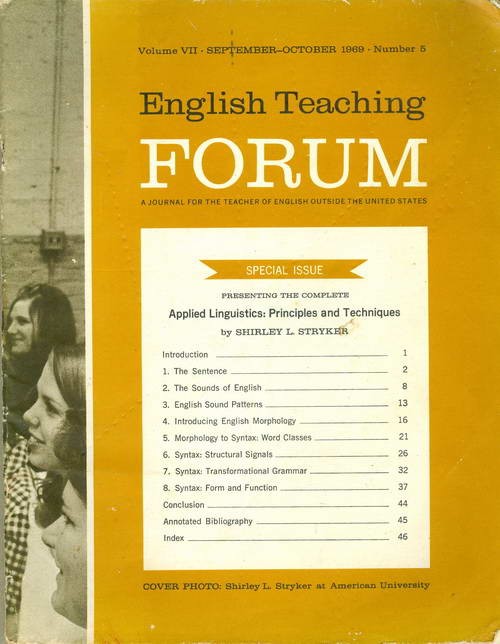 English Teaching Forum - Volume VII - September-October 1969