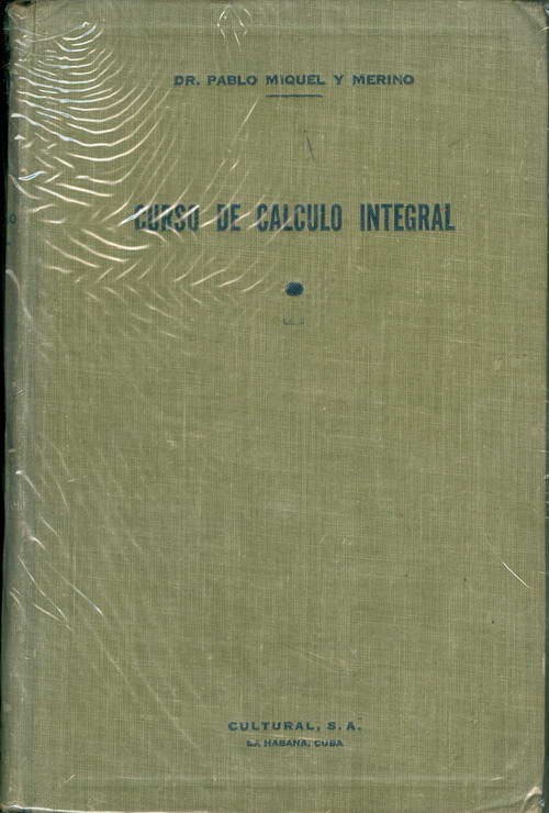 Curso de Cálculo Integral