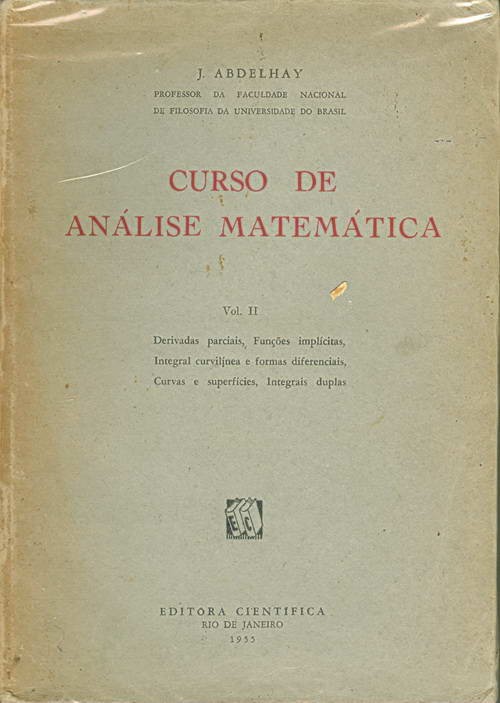 Curso de Análise Matemática - Volume II
