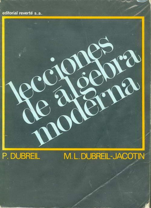 Lecciones de Álgebra Moderna