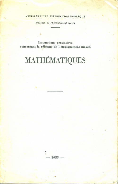 Mathématiques