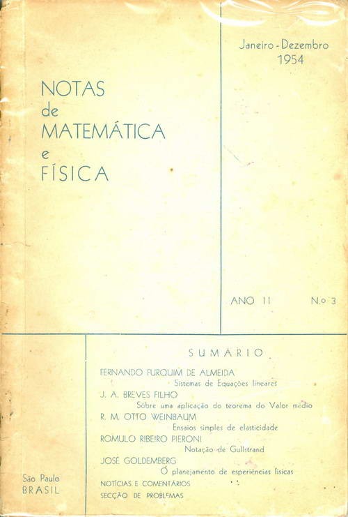 Notas de Matemática e Física