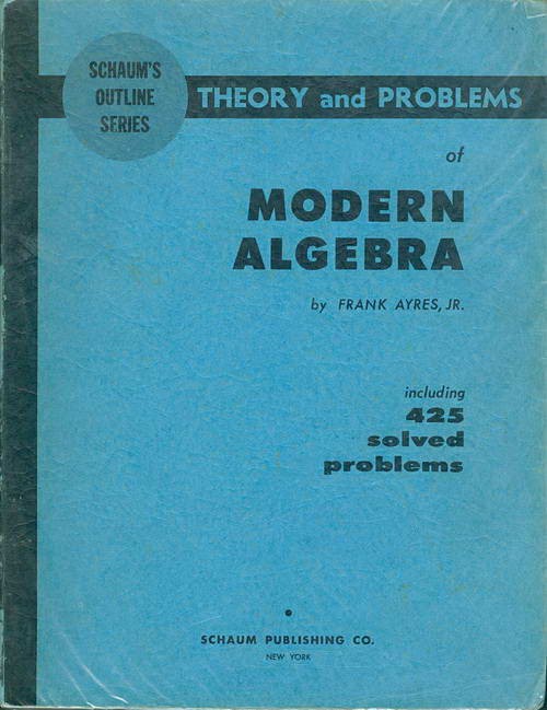 Theory and Problems of Modern Algebra