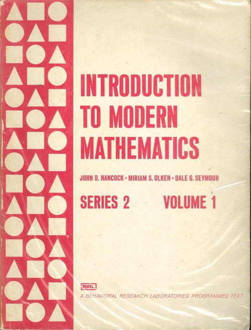 Introduction to Modern Mathematics - Series 2 - Volume 1
