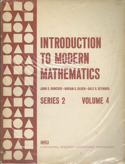Introduction to Modern Mathematics - Series 2 - Volume 4