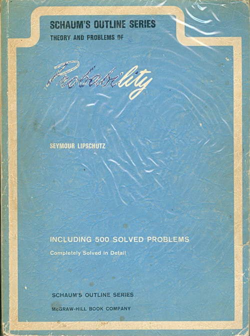 Theory and Problems of Probability