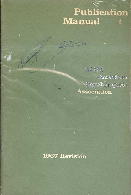 Publication Manual