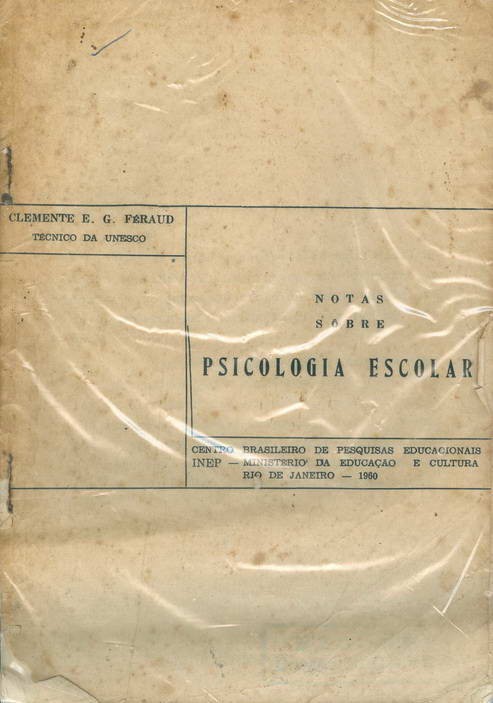 Notas Sobre Psicologia Escolar