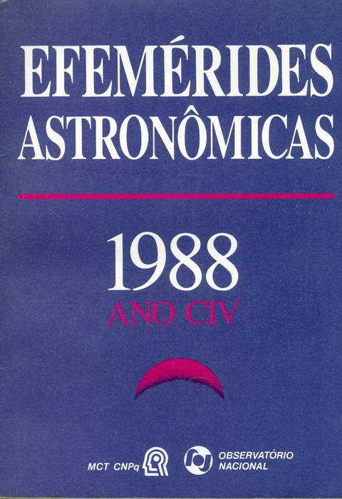 Efemérides Astronômicas 1988