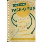The Best Of Pack-O-Fun - The Only Scrap-Craft Magazine - September 1960 - June 1961