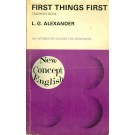 First Things First - Teacher's Book