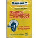 Primeiros Experimentos em Psicologia