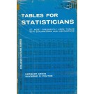 Tables for Statisticians
