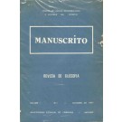 Manuscrito - Revista de Filosofia - Volume 1 - Nº 1 - Outubro de 1977