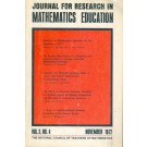 Journal for Research in Mathematics Education - Volume 3 - N° 4