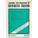 Journal for Research in Mathematics Education - Volume 7 - N° 4